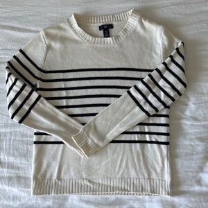 Gap Factory Striped Crew Neck Sweater
